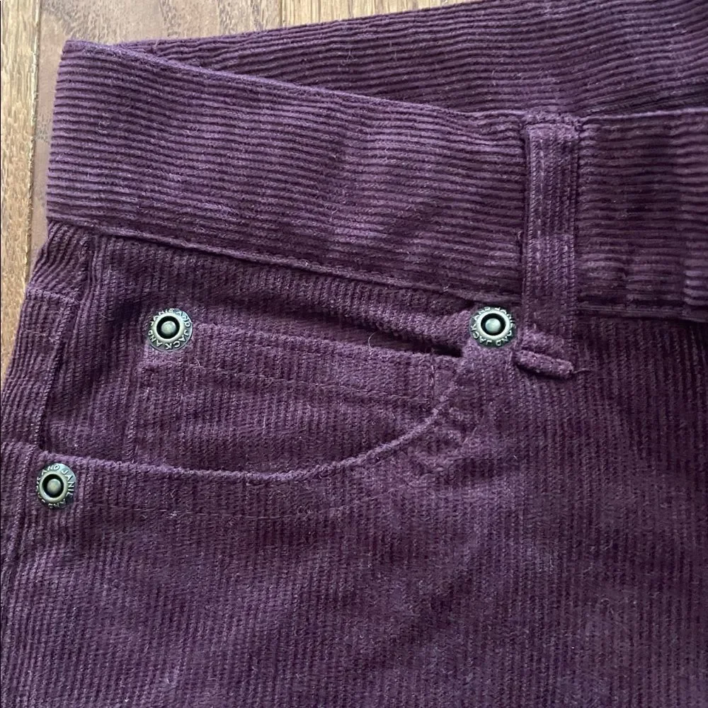 Janie and Jack Burgundy Corduroy Holiday Pants Boy’s Sz 8 NWT